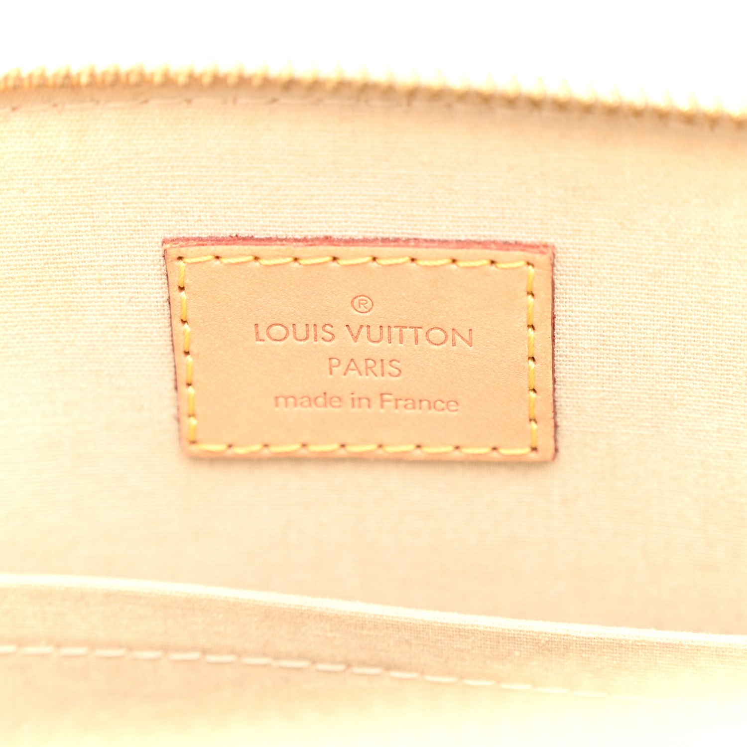 Louis Vuitton Vernis Sherwood PM Blanc Corail 6 of 13