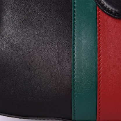 Gucci Calfskin Web Stripe Small Dionysus Hobo Black 9 of 11
