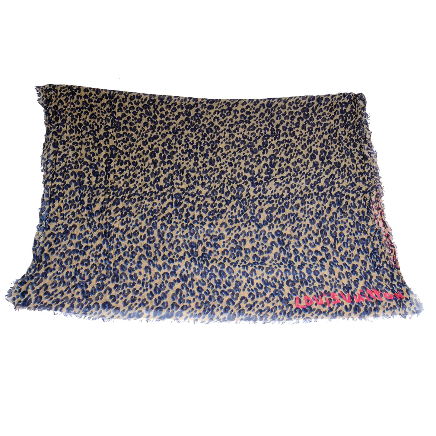 Cashmere Silk Leo Pop Stole Corail