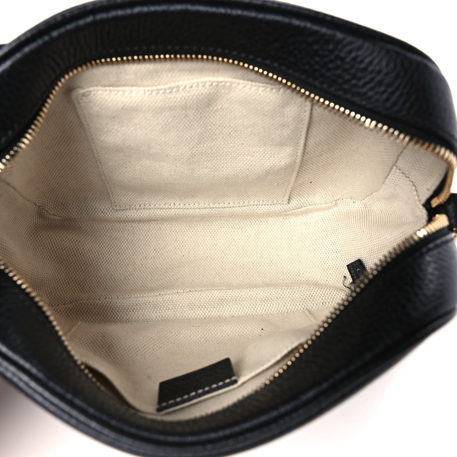 Gucci Pebbled Calfskin Small Soho Disco Bag Black 5 of 9