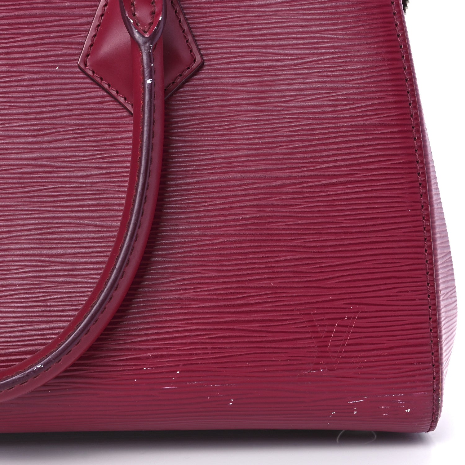 Louis Vuitton Epi Soufflot MM Fuchsia 7 of 13