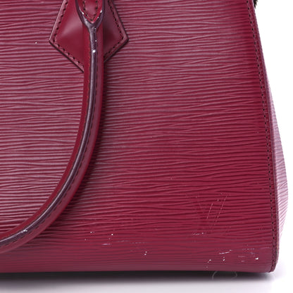 Louis Vuitton Epi Soufflot MM Fuchsia 7 of 13