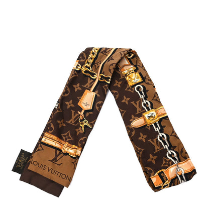 Louis Vuitton Silk Monogram Confidential Bandeau 1 of 3