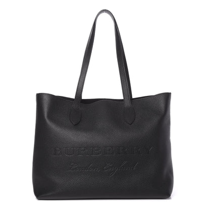 Burberry Grainy Calfskin Remington Tote Black 1 of 9