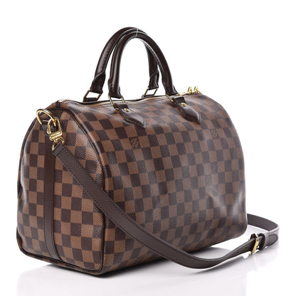 Louis Vuitton Damier Ebene Speedy Bandouliere 30 4 of 12
