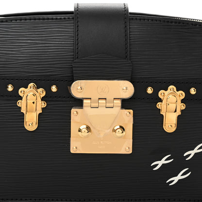 Louis Vuitton Epi Trunk Clutch Black 7 of 10