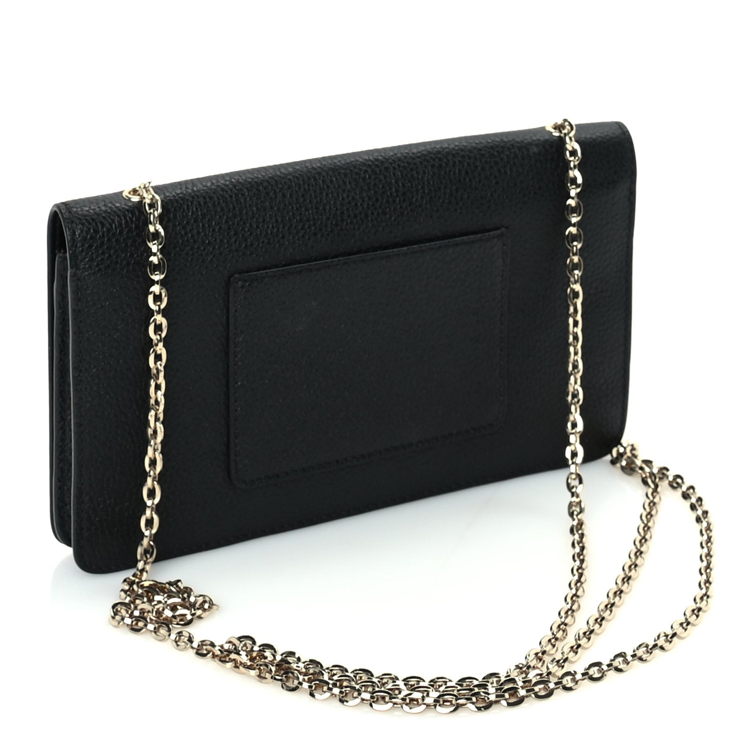 Burberry Grainy Print Bayswater Clutch Wallet Black 2 of 8