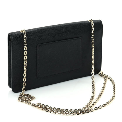 Burberry Grainy Print Bayswater Clutch Wallet Black 2 of 8