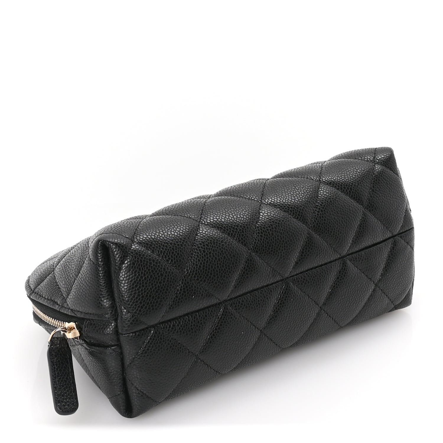 Chanel Caviar Quilted Cosmetic Case Black 4 of 7