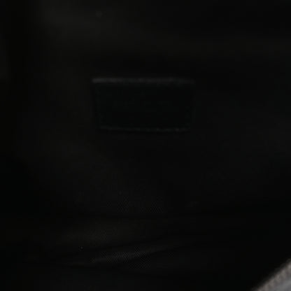 Louis Vuitton Calfskin Monogram Shadow Discovery Bumbag PM Black 4 of 8