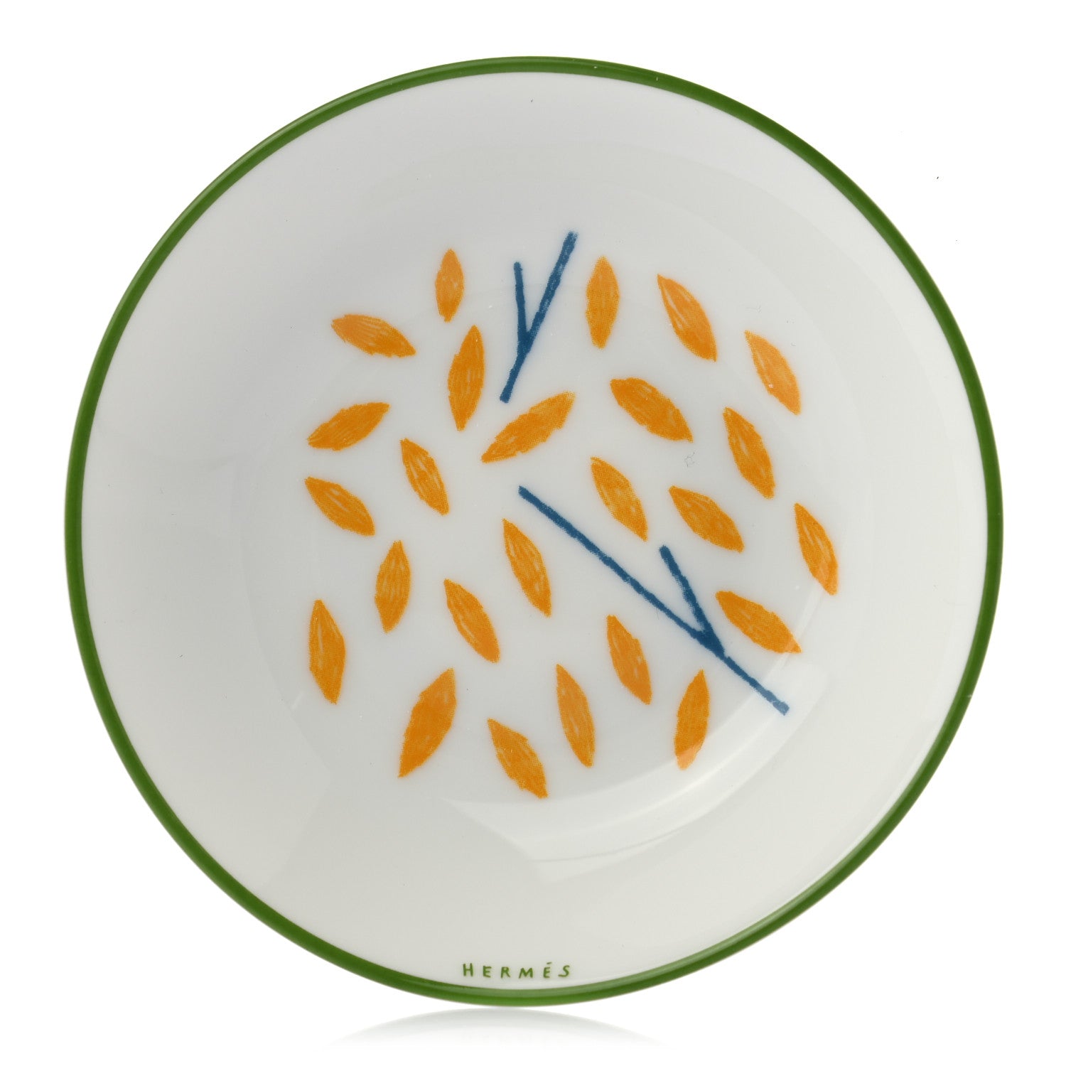 Hermes Porcelain Walk In The Garden Soy Dish Set of 2 3 of 8