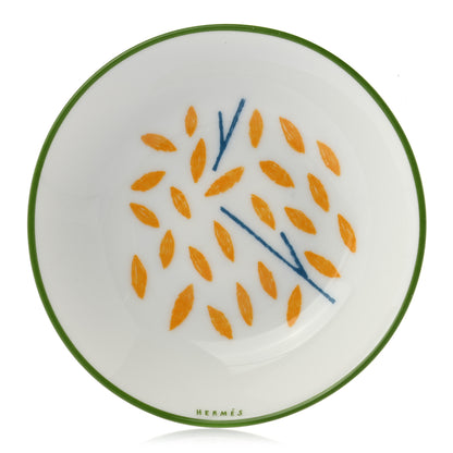 Hermes Porcelain Walk In The Garden Soy Dish Set of 2 3 of 8