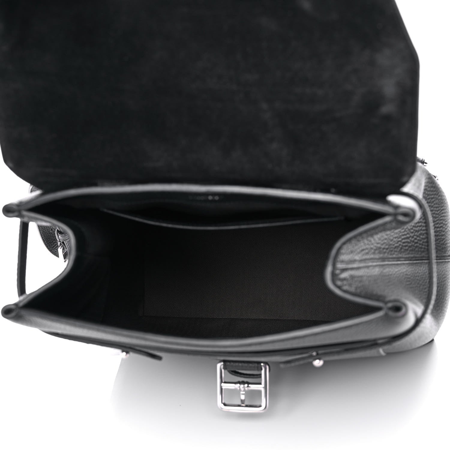 Mulberry Classic Grain Calfskin Chiltern Backpack Black 4 of 12