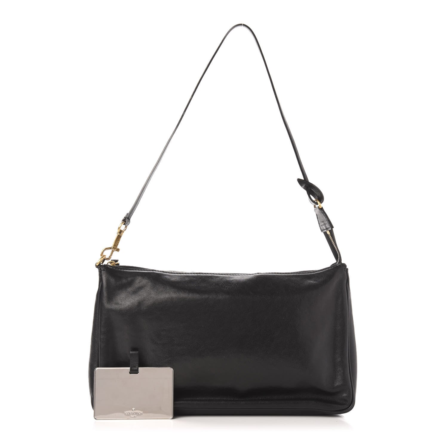 Louis Vuitton Calfskin Pochette Black 1 of 13