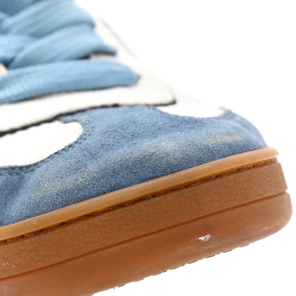 Louis Vuitton Calfskin Frontrow Sneakers 37.5 Blue 17 of 17