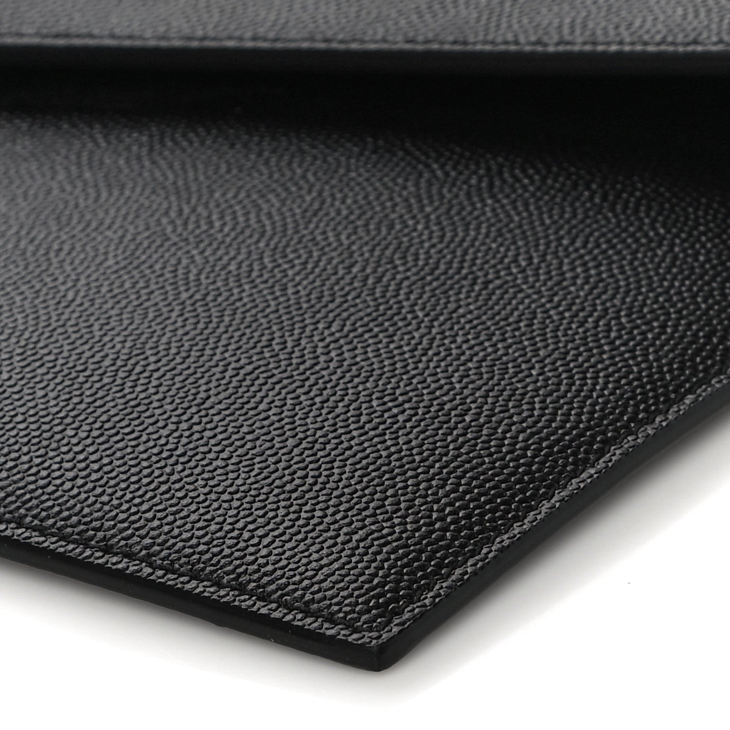 Saint Laurent Grain De Poudre Uptown Pouch Black 9 of 11