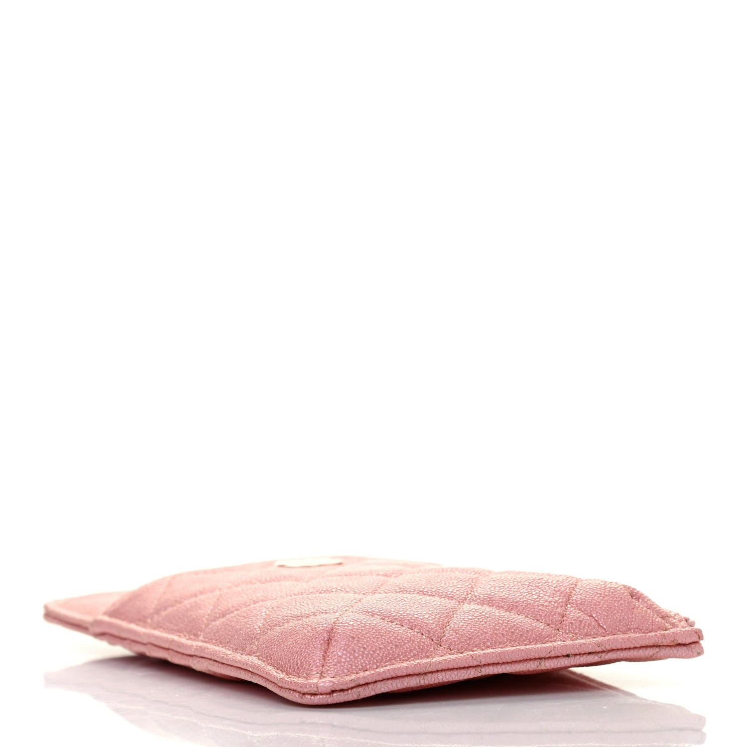 Chanel Iridescent Caviar Quilted Classic iPhone Pouch Rose Pink 3 of 6