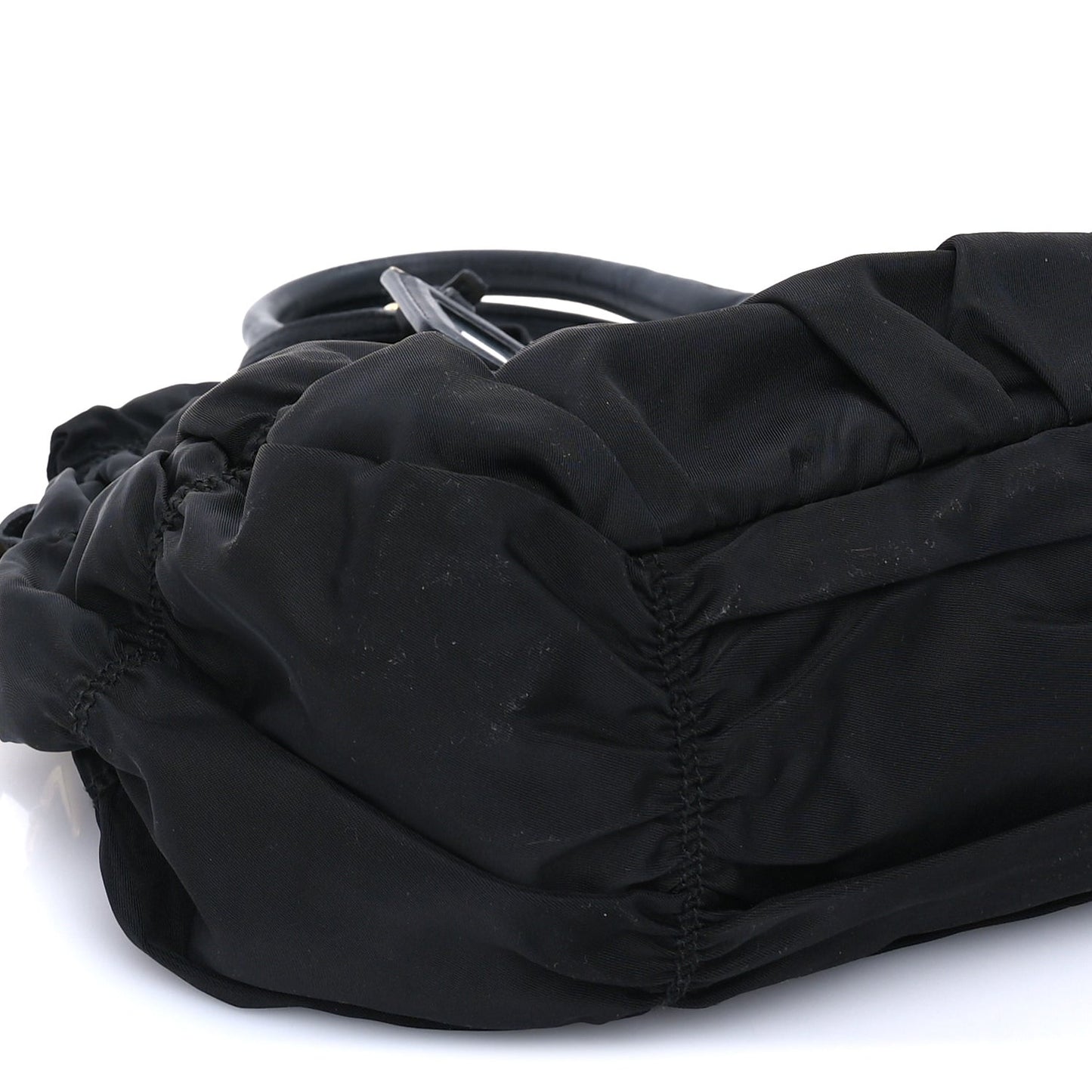 Tessuto Nylon Gaufre Tote Black