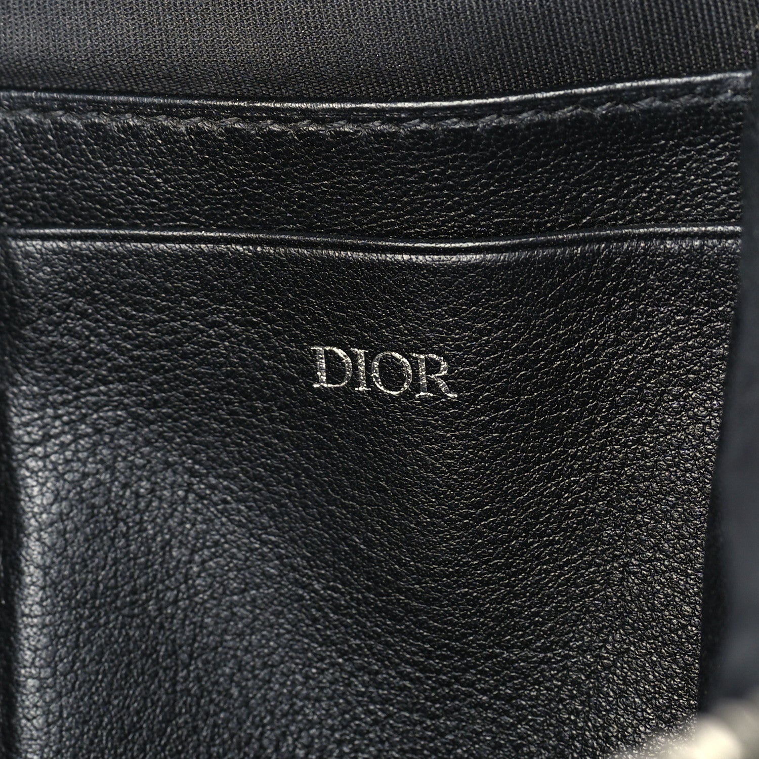 Christian Dior Oblique Canvas Crossbody Charcoal 5 of 8