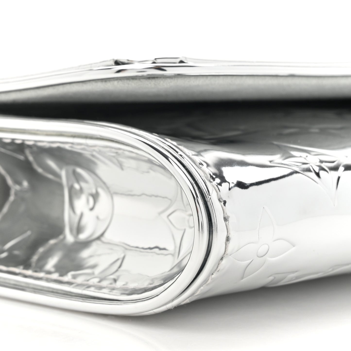 Monogram Miroir Pochette Twin Silver
