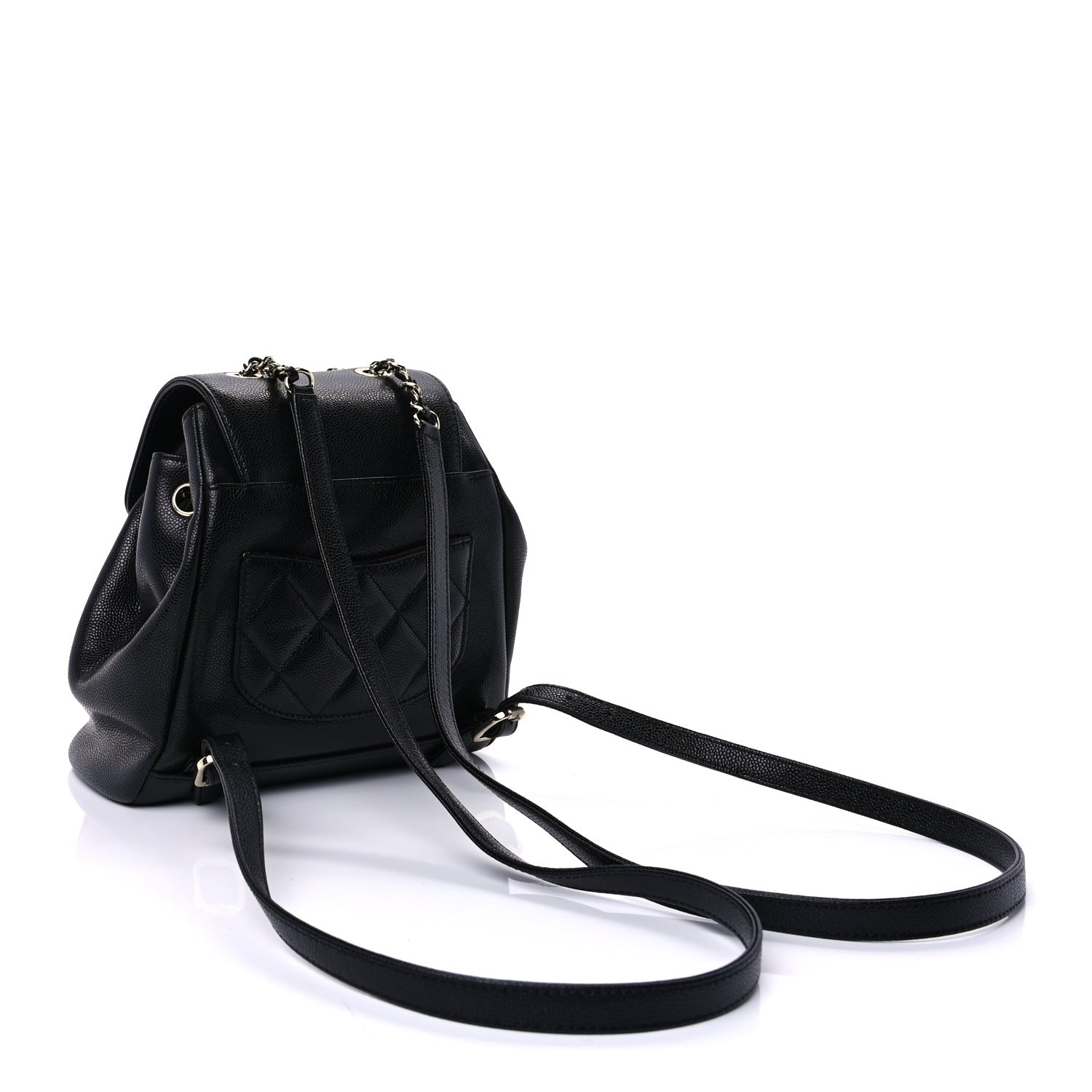 Chanel Caviar Quilted Mini Business Affinity Backpack  Black 3 of 10