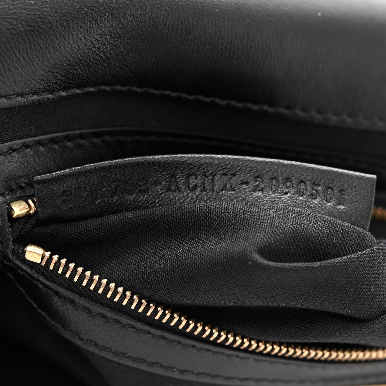 Fendi Nappa Apolo Chain Baguette Black 7 of 10