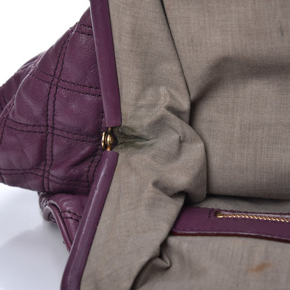 Marc Jacobs Calfskin Quilted Stam Purple 13 of 23