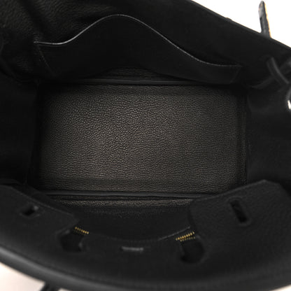 Hermes Togo Birkin 25 Black 5 of 12