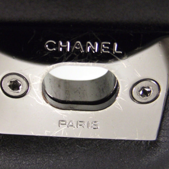 Lambskin Bubble Quilt Flap Bag Black