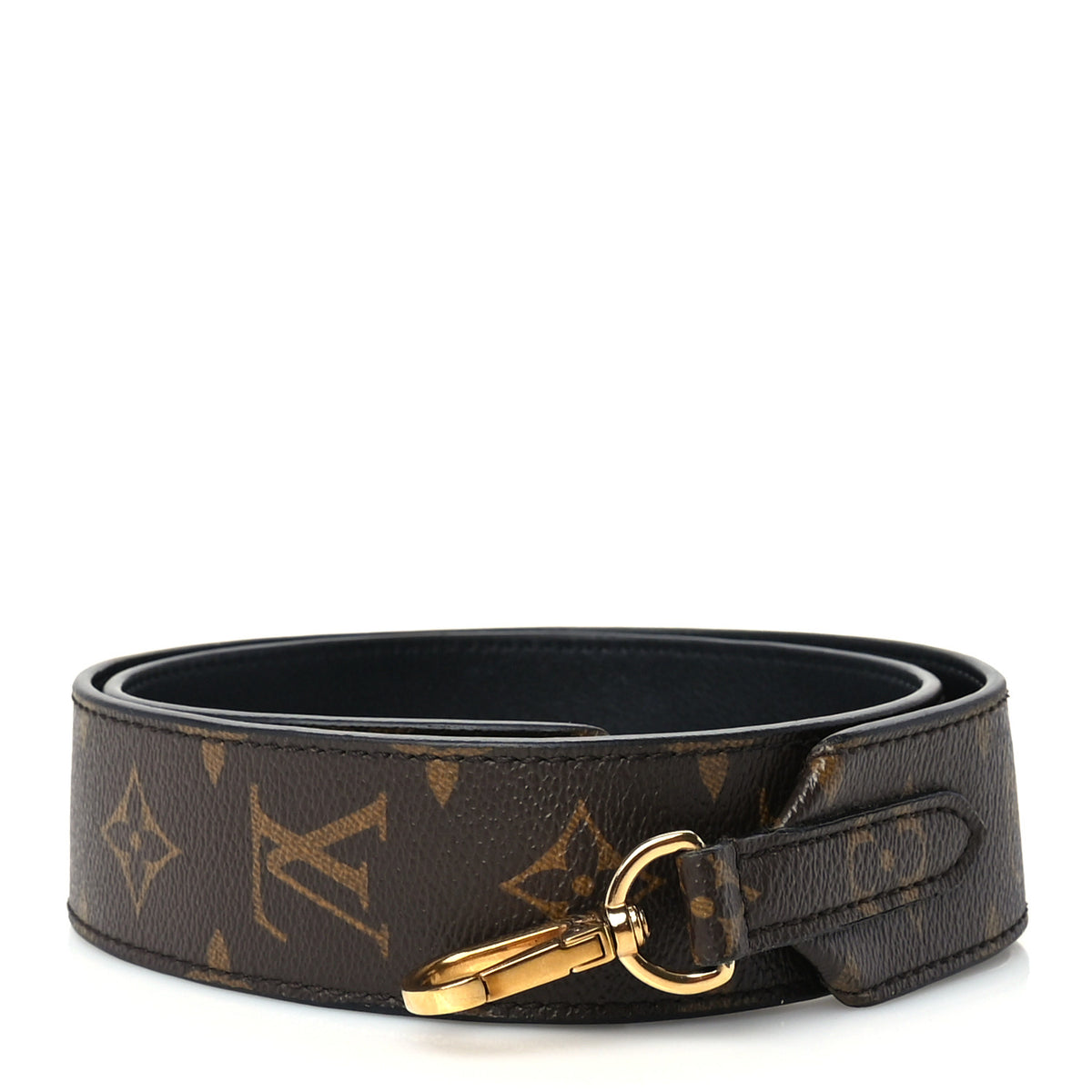 Monogram Bandouliere Shoulder Strap Black