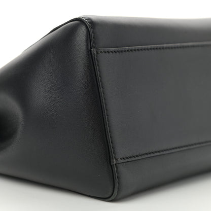 Fendi Nappa Mini Peekaboo Iconic Satchel Black 10 of 11