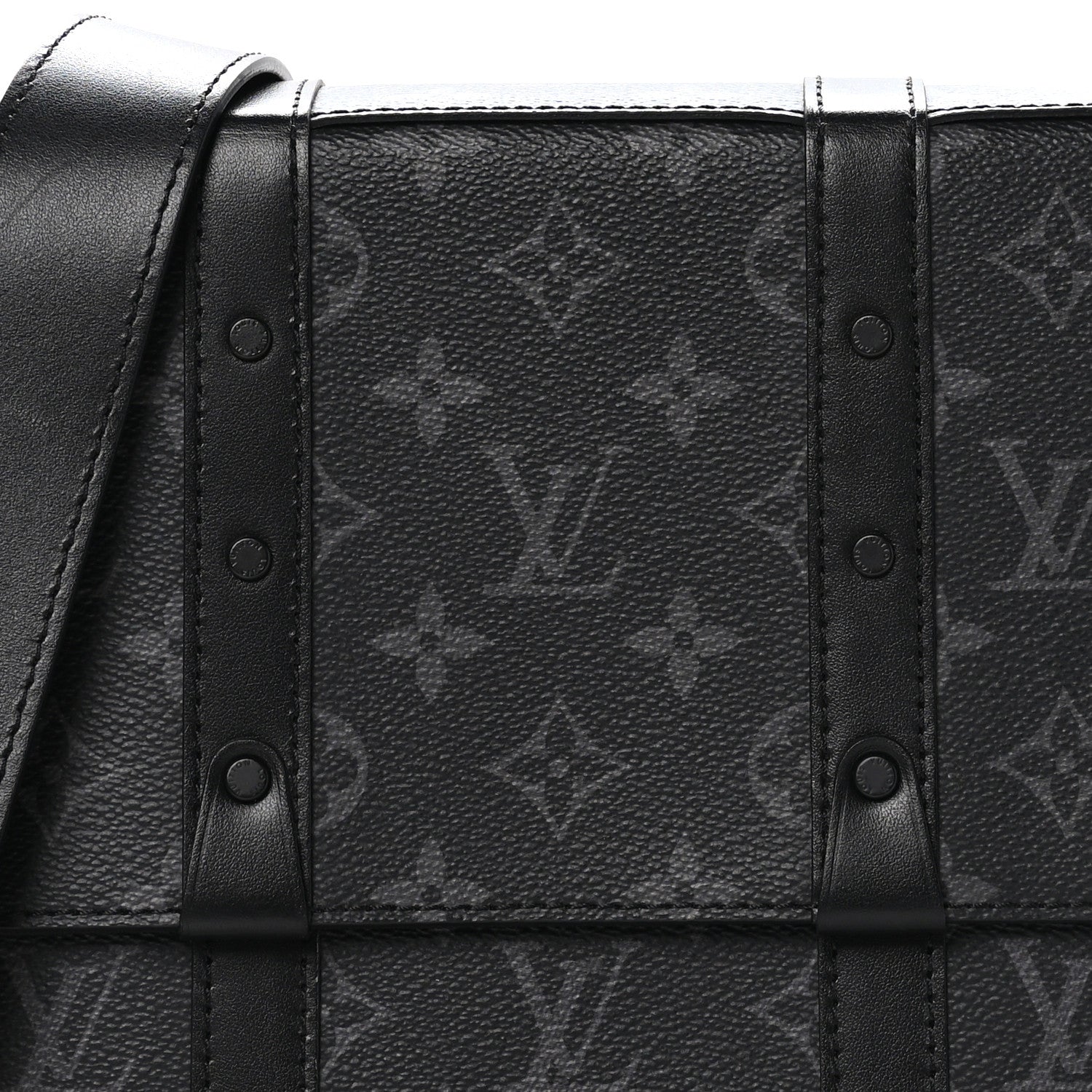 Louis Vuitton Monogram Eclipse Trunk Messenger 7 of 10