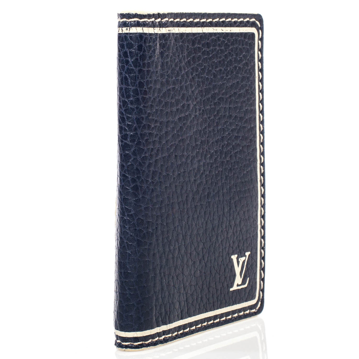 Louis Vuitton Tobago Pocket Organizer Wallet Blue 4 of 7