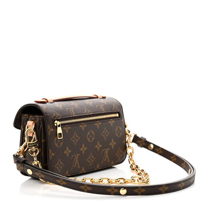 Louis Vuitton Monogram Pochette Metis East West 3 of 10