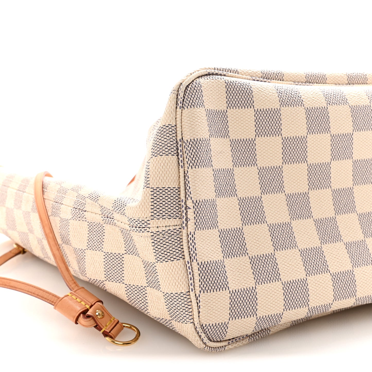Damier Azur Neo Neverfull MM Rose Ballerine