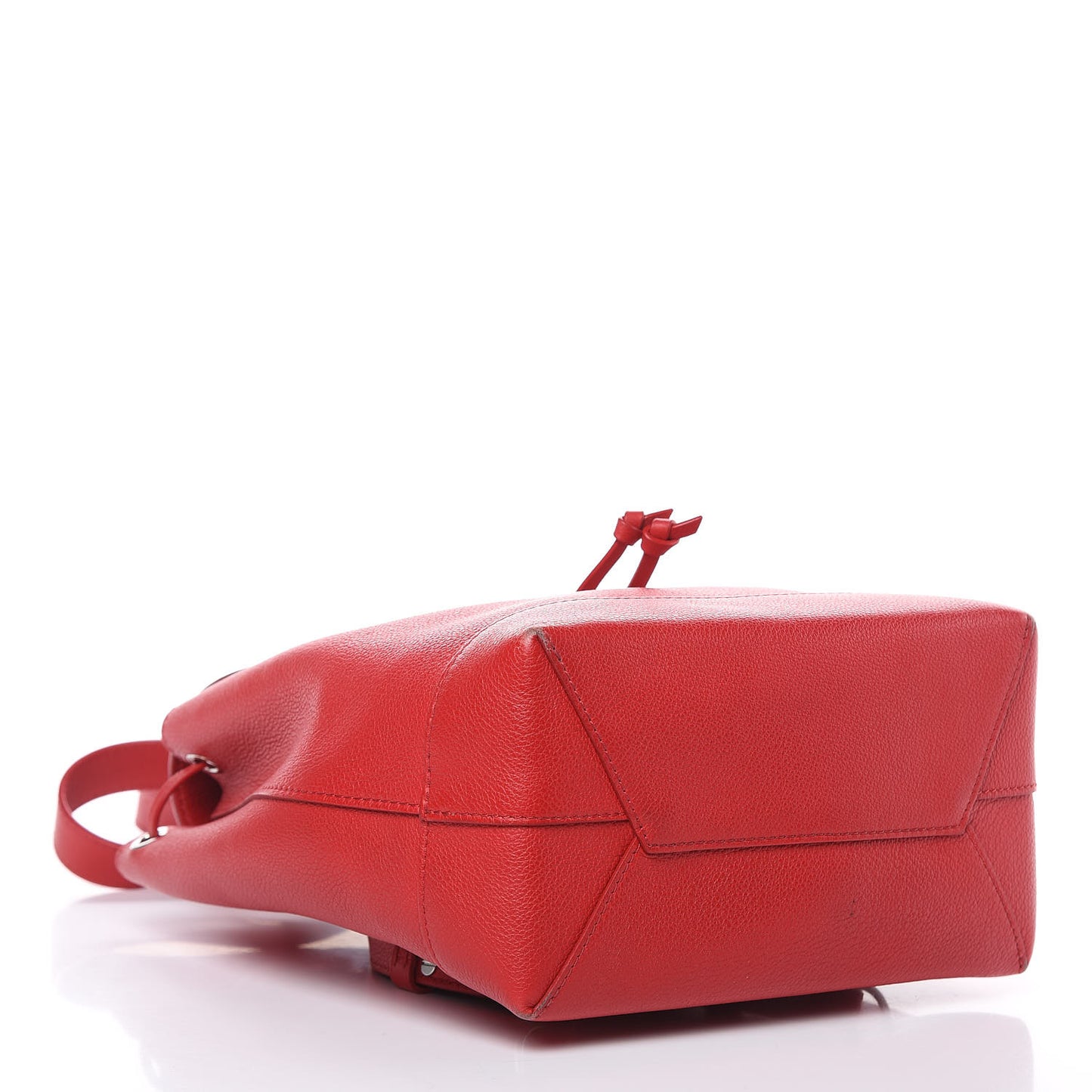 Soft Calfskin Lockme Backpack Rubis