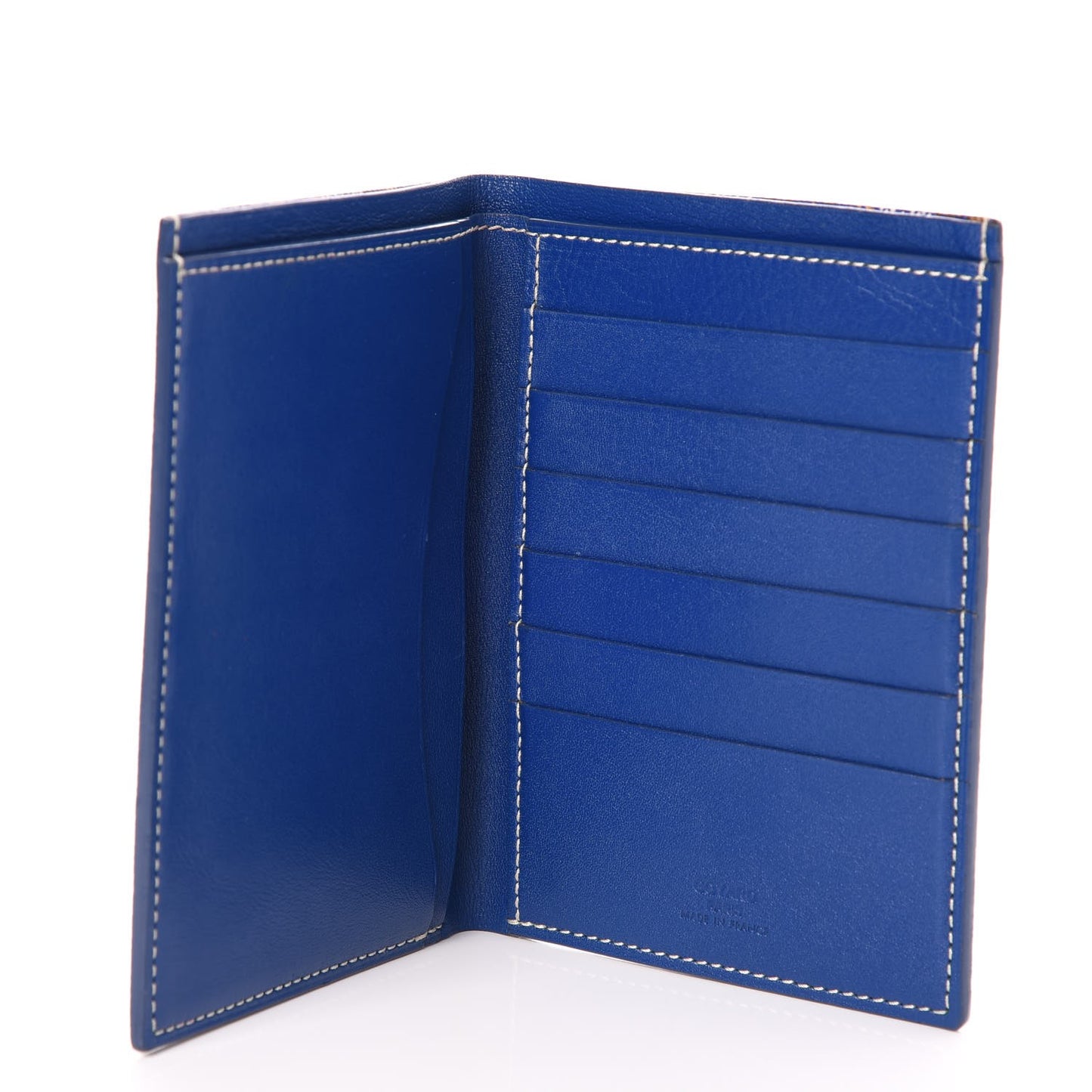 Goyardine Passport Wallet Navy