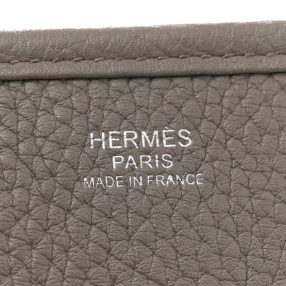 Hermes Taurillon Clemence Evelyne III PM Etain 6 of 7