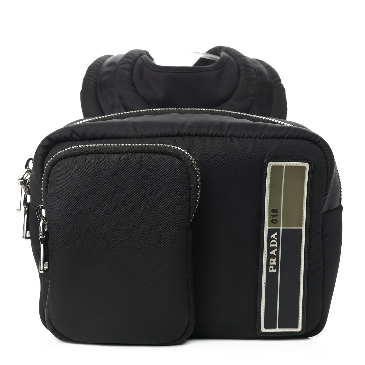 Prada Technical Nylon Backpack Black 1 of 12