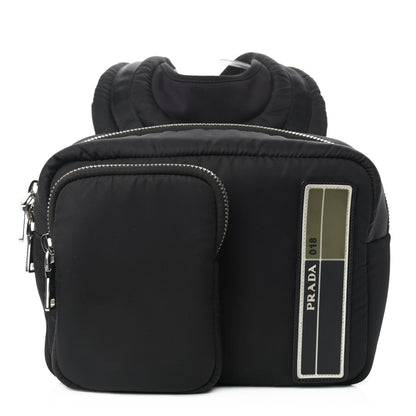 Prada Technical Nylon Backpack Black 1 of 12