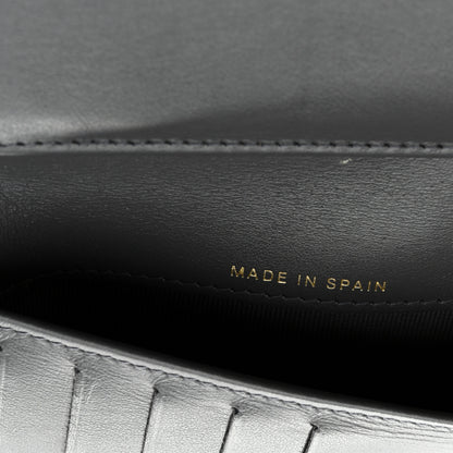 Chanel Caviar Quilted Medium Flap Wallet Grey 7 of 10