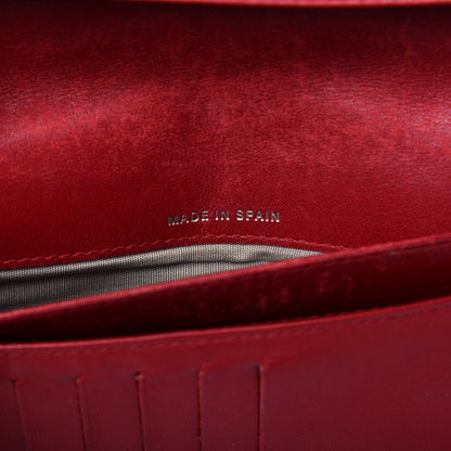 Chanel Caviar Timeless CC Yen Wallet Red 7 of 27