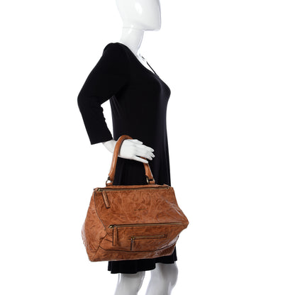 Givenchy Tumbled Sheepskin Medium Pandora Brown 3 of 10