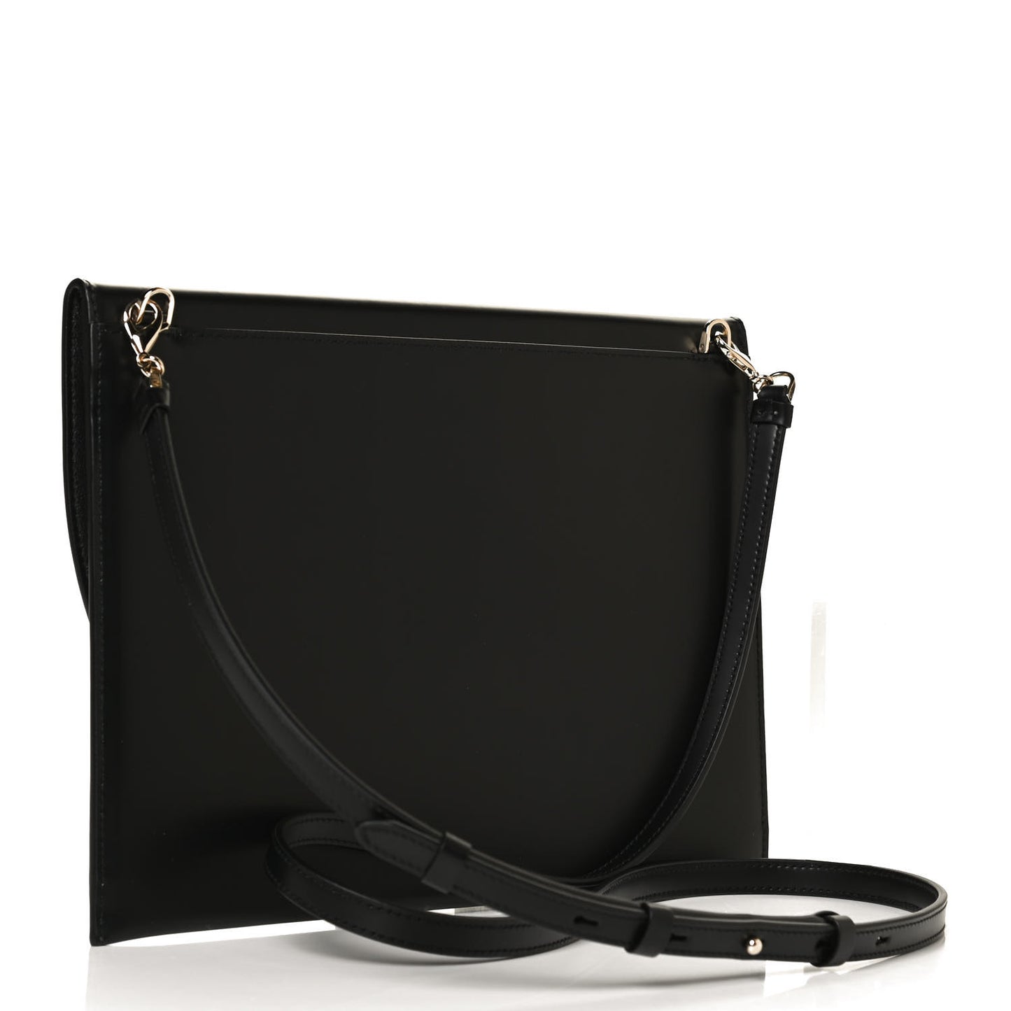 Smooth Calfskin Boxyz Shoulder Bag Black
