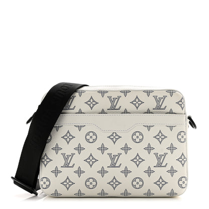 Louis Vuitton Monogram Shadow G65 Trio Messenger White 1 of 9