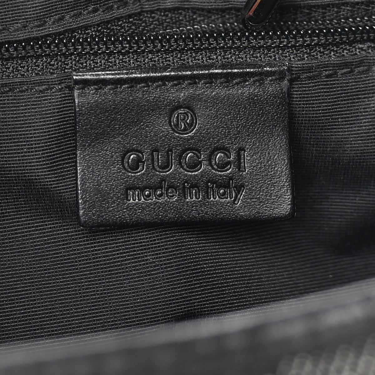 Gucci Denim Monogram Small Jackie O Hobo Black 5 of 8