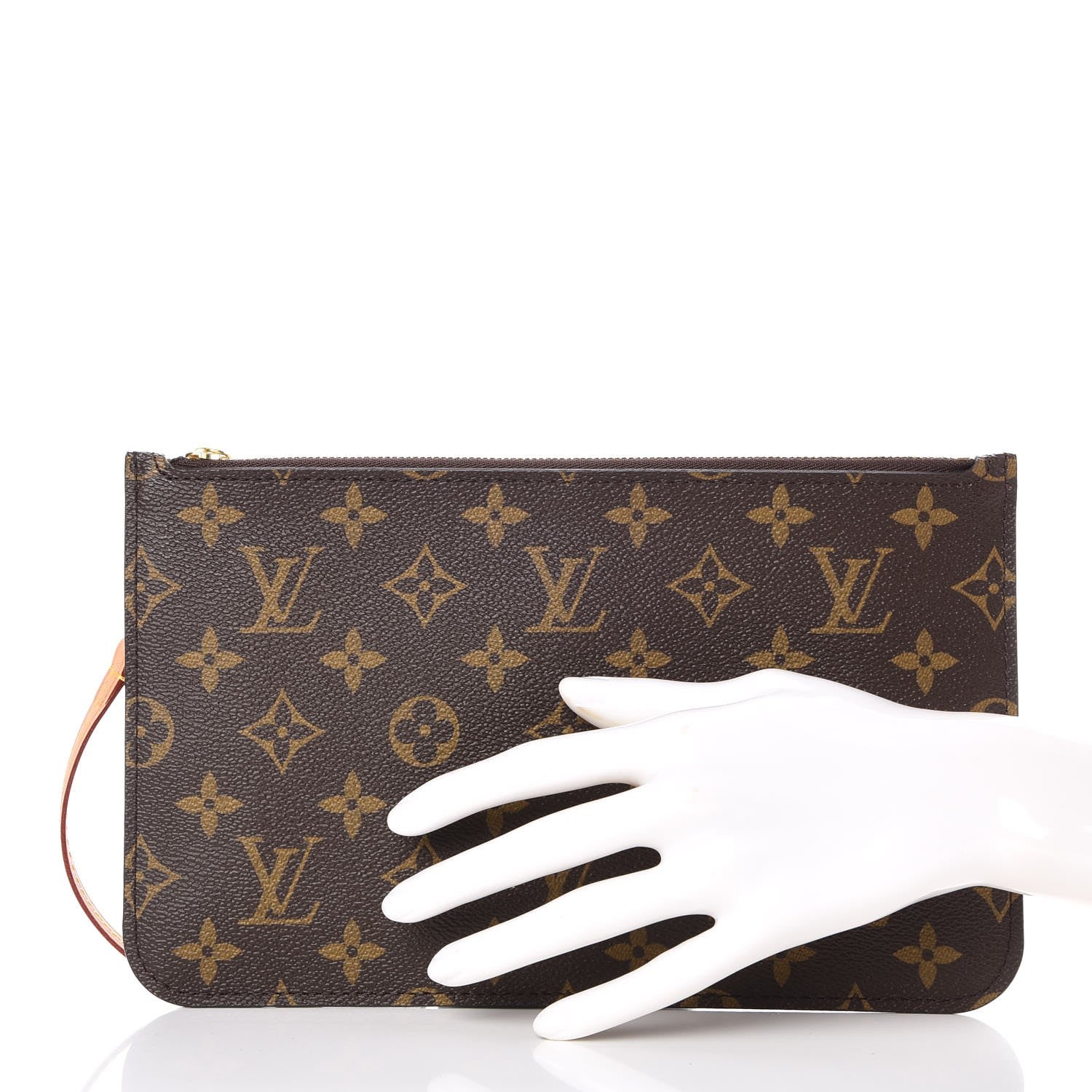 Louis Vuitton Monogram Neverfull MM GM Pochette 2 of 7