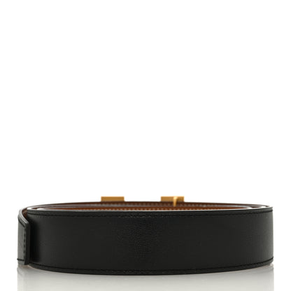 Hermes Box Togo 32mm H Belt 100 40 Black Gold 2 of 5