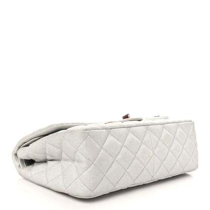 Chanel Metallic Canvas Space Charms 2.55 Reissue 226 Flap Silver 4 of 12