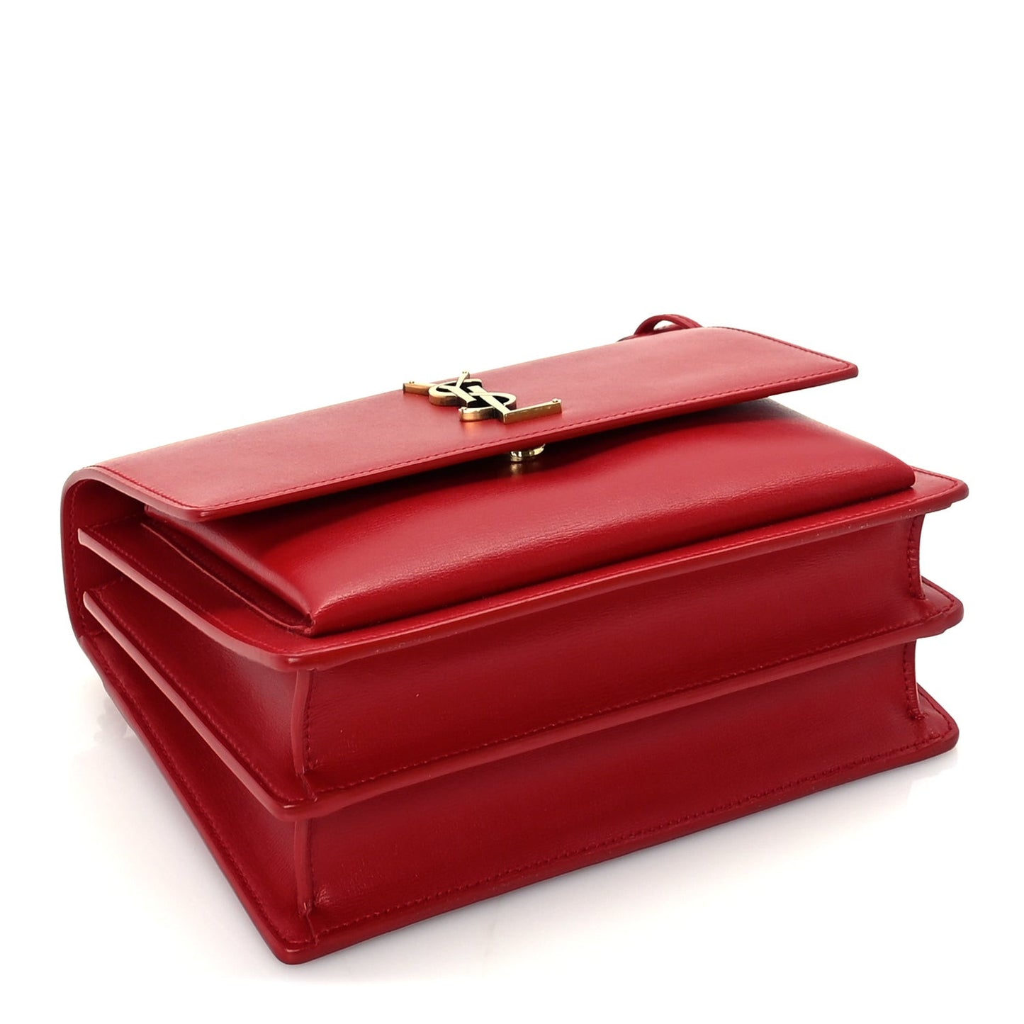 Calfskin Medium Monogram Sunset Rouge Eros